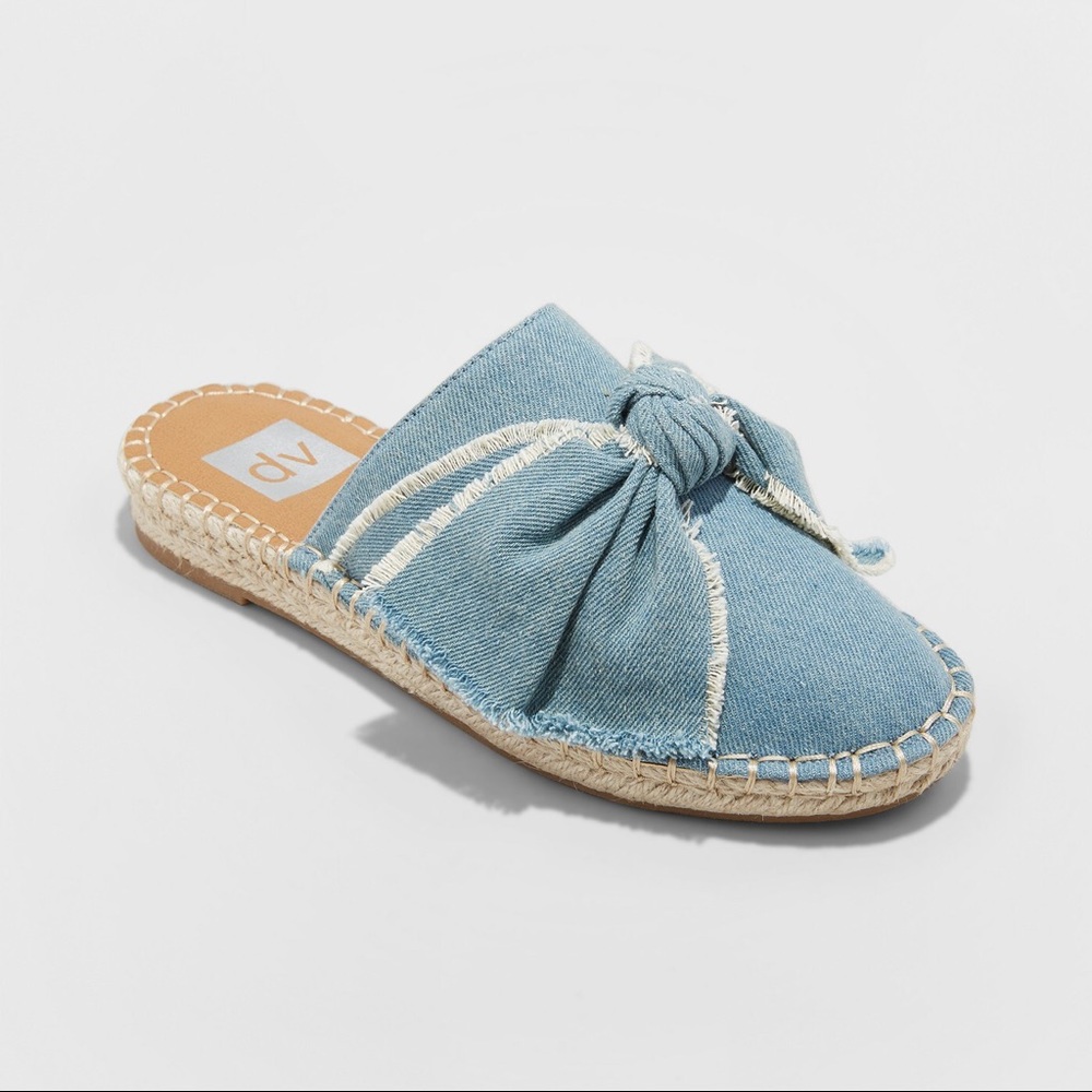 DV Denim Bow Mules